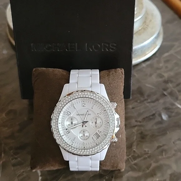 Michael Kors White Plastic Quartz Watch Michael Kors Women main image 2